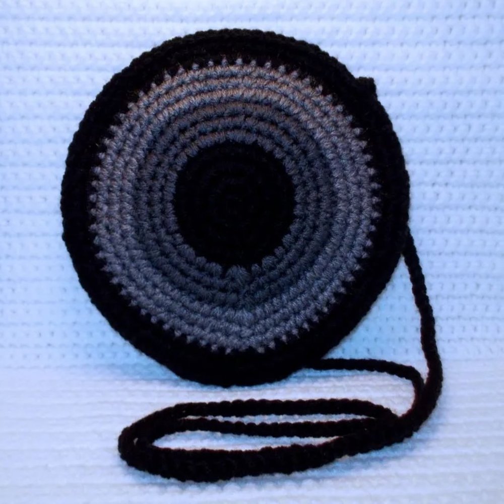 Crochet Bag - Midnight Grace